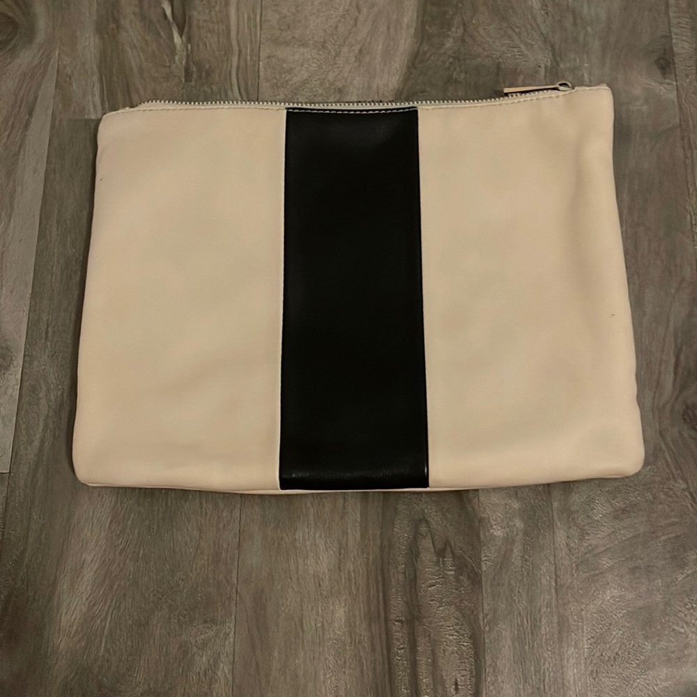 Sole Society Zipper Clutch